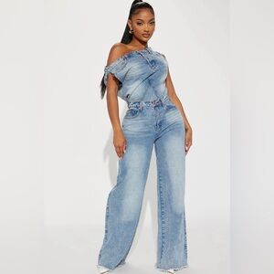 Dakota Denim Jumpsuit NWT